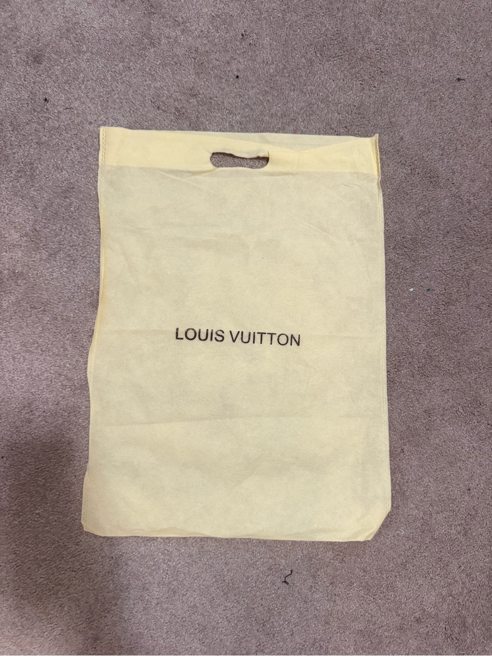 Designer dust bag